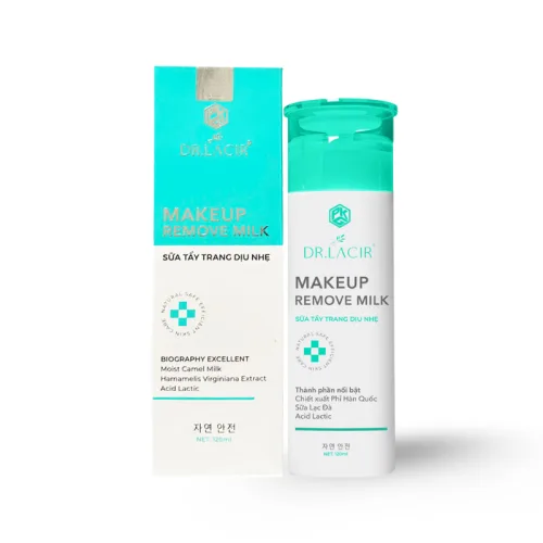 Nước Tẩy Trang Makeup Remove Milk Dr Lacir 120ml – một lựa chọn đáng tham khảo trong dr lacir