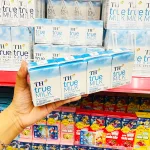 Sữa Tươi Tiệt Trùng Ít Đường TH True Milk Lốc 4 Hộp Nhỏ (110ml/Hộp)