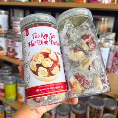 Táo Kẹp Sữa Hạt Dinh Dưỡng Thơm Ngon 250g - Hũ Pet