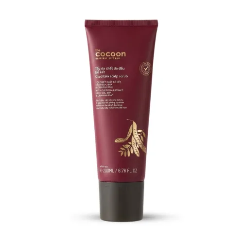 Sỉ tẩy Da Chết Da Đầu Cocoon Chiết Xuất Bồ Kết 200ml