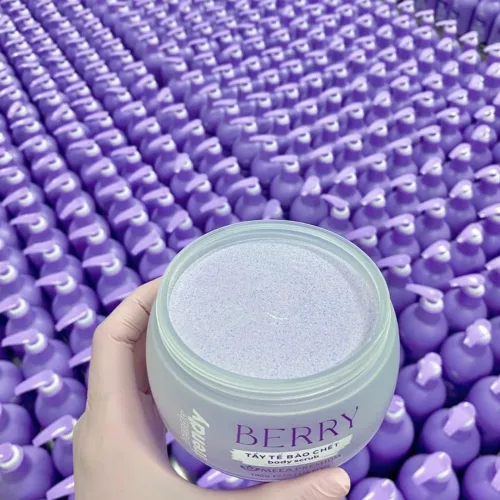 Tẩy tế bào chết cơ thể Berry Trendy Meea Premium Organic 180g