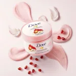 Tẩy tế bào chết body Dove Smoothie Renewal hương lựu đỏ 298g