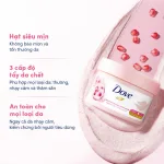 Tẩy tế bào chết body Dove Smoothie Renewal hương lựu đỏ 298g