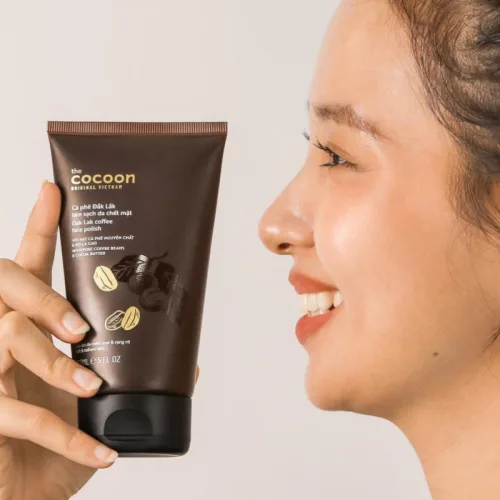 Tẩy Tế Bào Chết Mặt Cà Phê Dắk Lắk Cocoon 150ml