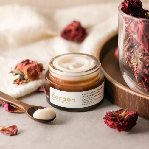Đánh giá thạch Hoa Hồng Cocoon Rose Aqua Gel Cream Giúp Dưỡng Ẩm Da 30ml