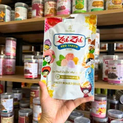 Túi Thạch Rau Câu Zai Zai Đức Hạnh Mix Vị 320g