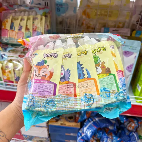 Thạch Trái Cây Lúc Lắc Dạng Túi Việt Thái 800g
