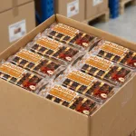 Thùng 28 Cái Bánh Bánh Bông Lan Phủ Hạt Phỉ Obalab Vị Socola 68g/Cái