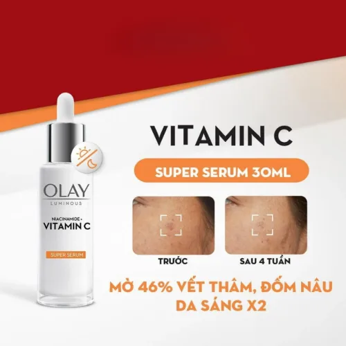 Tinh Chất Niacinamide + Vitamin C Olay Lumious 30ml