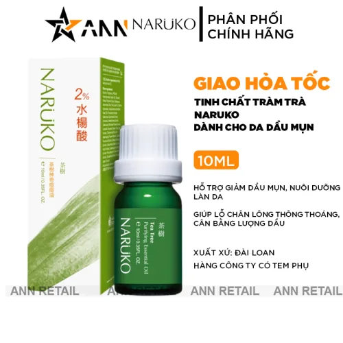 Naruko Tea Tree Purifying Essential Oil 2% 10ml