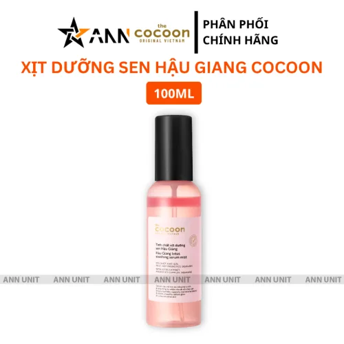 Sen Hậu Giang Cocoon: kiểm tra nhóm da và cách bảo quản chai mist