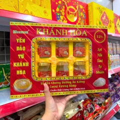 Tổ Yến Chưng Đường Đảo Từ Khánh Hòa Nicenest 32% Set 6 Hủ 70ml