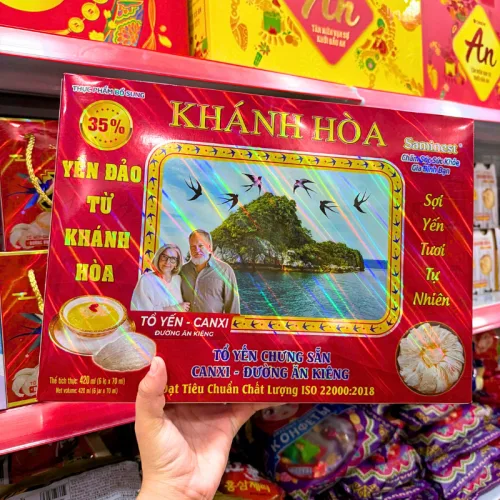 Saminest Tổ Yến Chưng Đường Ăn Kiêng Khánh Hòa 35% 6 Hũ