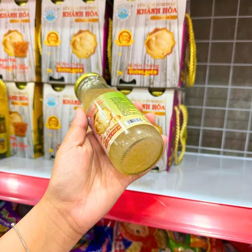 Bảng giá sỉ tổ Yến Chưng Đường Phèn Suminest Khánh Hòa Lốc 4 Chai 180ml