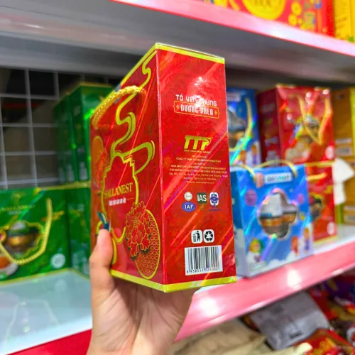 Yến Sào Chưng Táo Đỏ Cao Cấp SALLANEST 30% – Dạng Xách 6 Hũ 70ml