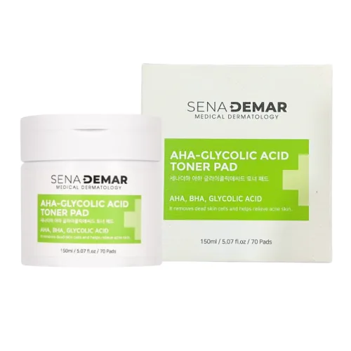 Đánh giá toner Pad Aha Tẩy Tế Bào Chết Sena Demar Chính Hãng 150ml