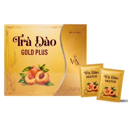 Trà Đào Gold Plus Đông Anh Hộp 15 Gói x 5g – một lựa chọn đáng tham khảo trong mỹ phẩm đông anh