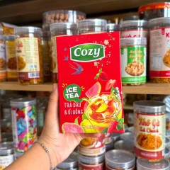 Bảng giá sỉ trà Dâu &amp; Ổi Hồng COZY 120g (8 gói x 15g)