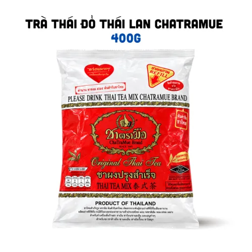 Trà Thái Đỏ Chatramue 400g - Nguyên Liệu Pha Chế Hấp Dẫn