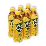 Trà Xanh C2 Hương Chanh Lốc 6 Chai Lớn (455ml/Chai)