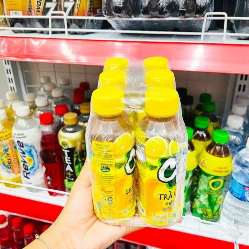 Trà Xanh C2 Hương Chanh Lốc 6 Chai Nhỏ (225ml/Chai)