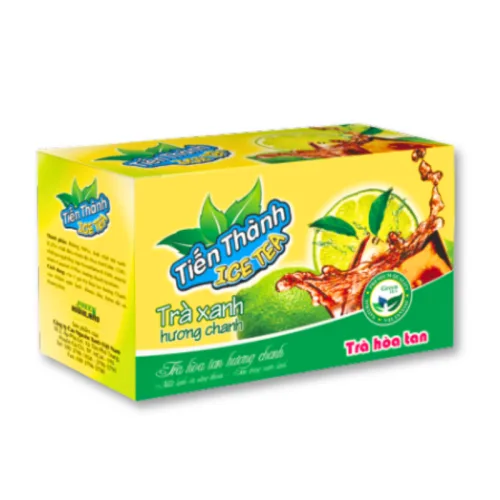Trà Xanh Hoà Tan Tiến Thành Hương Chanh 240g