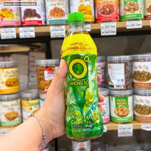 Trà Xanh Không Độ Number 1 Thùng 24 Chai (455ml/Chai)