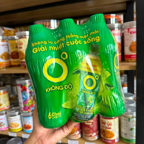 Trà Xanh Không Độ Number 1 Thùng 24 Chai (455ml/Chai)