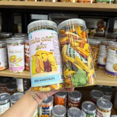 Phân phối trái Cây Sấy Thơm Ngon 300g - Hộp Pet