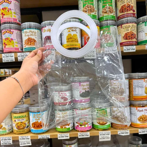 Túi Đựng Trong Suốt - Túi Nhựa Đựng Đồ 27x25cm