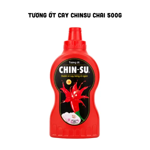 Tương Ớt Cay Chinsu Chai 500g