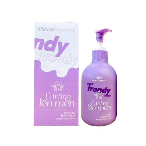 Hình ảnh Ủ Trắng Lên Men Trendy Meea Premium Organic trong bộ sưu tập Tẩy tế bào chết, tắm trắng