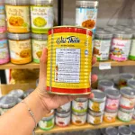 Vải Thiều Lychee In Syrup - Vải Thiều Ngâm Đường Food Club Hộp Vàng 565g