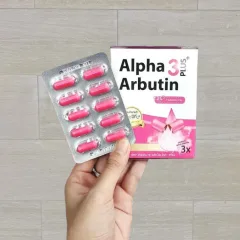 Bột Kích Trắng Body Kyra Alpha Arbutin 3 Plus+ (10 Viên) Thái Lan