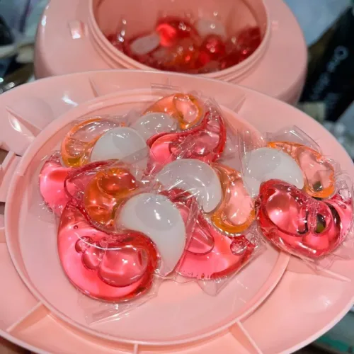 Sỉ viên Giặt Top Gia Hương Hoa Hồng - Hộp 40 Viên Giặt Quần Áo