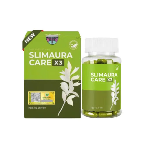 Hình ảnh Viên Uống Giảm Cân Giữ Dáng Slimaura Care x3 1 Lọ 38 Viên trong bộ sưu tập Thực phẩm chức năng