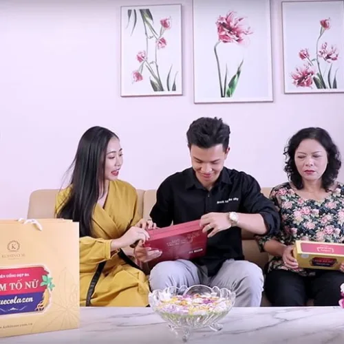 Viên uống Collagen Sâm Tố Nữ Kohinoor Puecolazen, hộp 45 viên