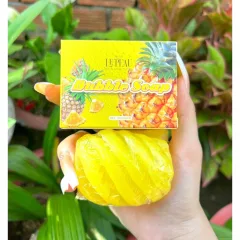 Xà Bông Tắm Trắng Body Khóm Bubble Soap 65g Le Peau