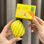 Xà Bông Tắm Trắng Body Khóm Bubble Soap 65g Le Peau