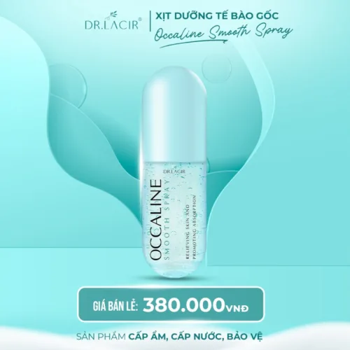 Occaline smooth spray: lựa chọn gọn khi cần làm tươi da