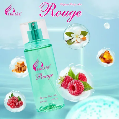 Xịt Thơm Body Charme Rouge 120ml - Xịt Thơm Toàn Thân Hương Thơm Ngọt Ngào Gơi Cảm [Tặng Túi Giấy Charme]