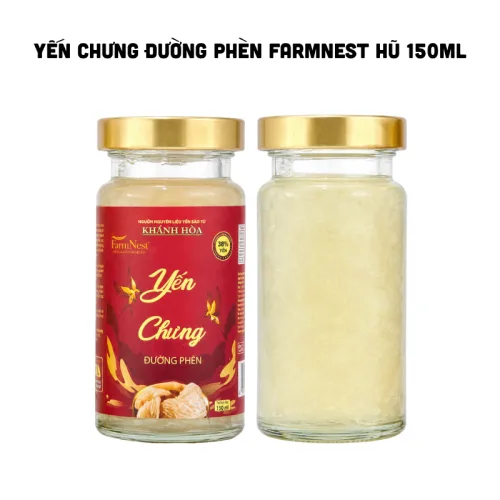 Yến Chưng Đường Phèn FarmNest Hũ 150ml