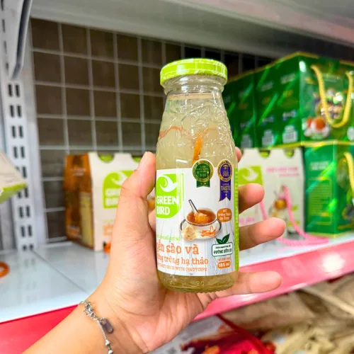 Lốc 6 chai Yến Sào Đông Trùng Hạ Thảo Green Bird 185ml