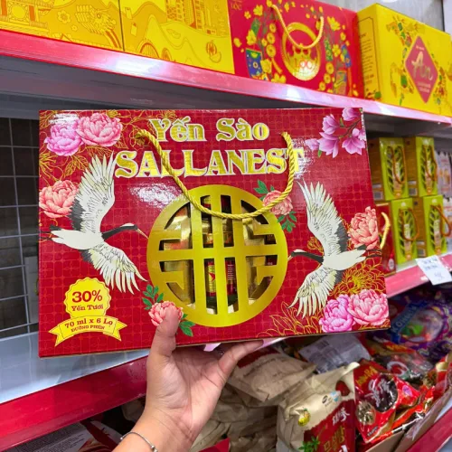 Khám phá Yến Sào SALLANEST Dạng Xách 30% Set 6 Hủ 70ml thuộc nhóm Nước ngọt, nước ép, nước suối, nước yến