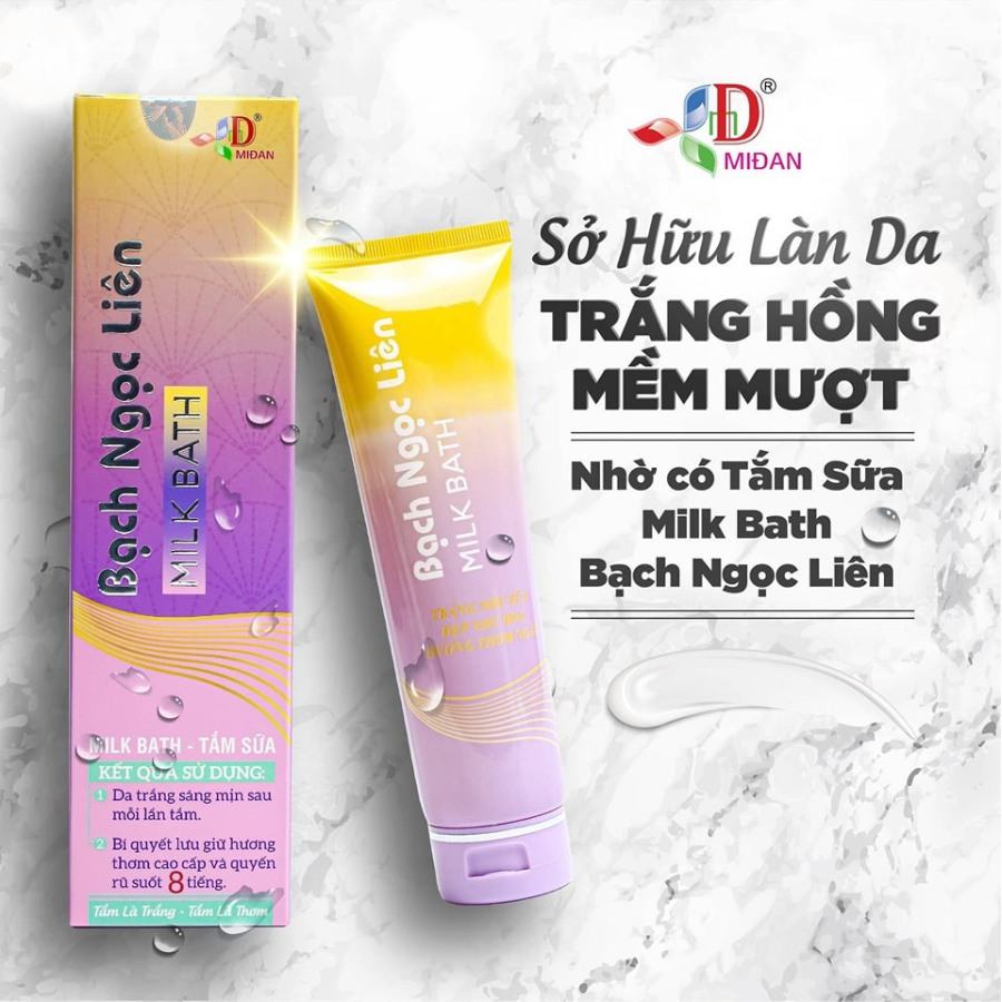Bí quyết Lột Xác cho làn da với Tắm Sữa Milk Bath Bạch Ngọc Liên