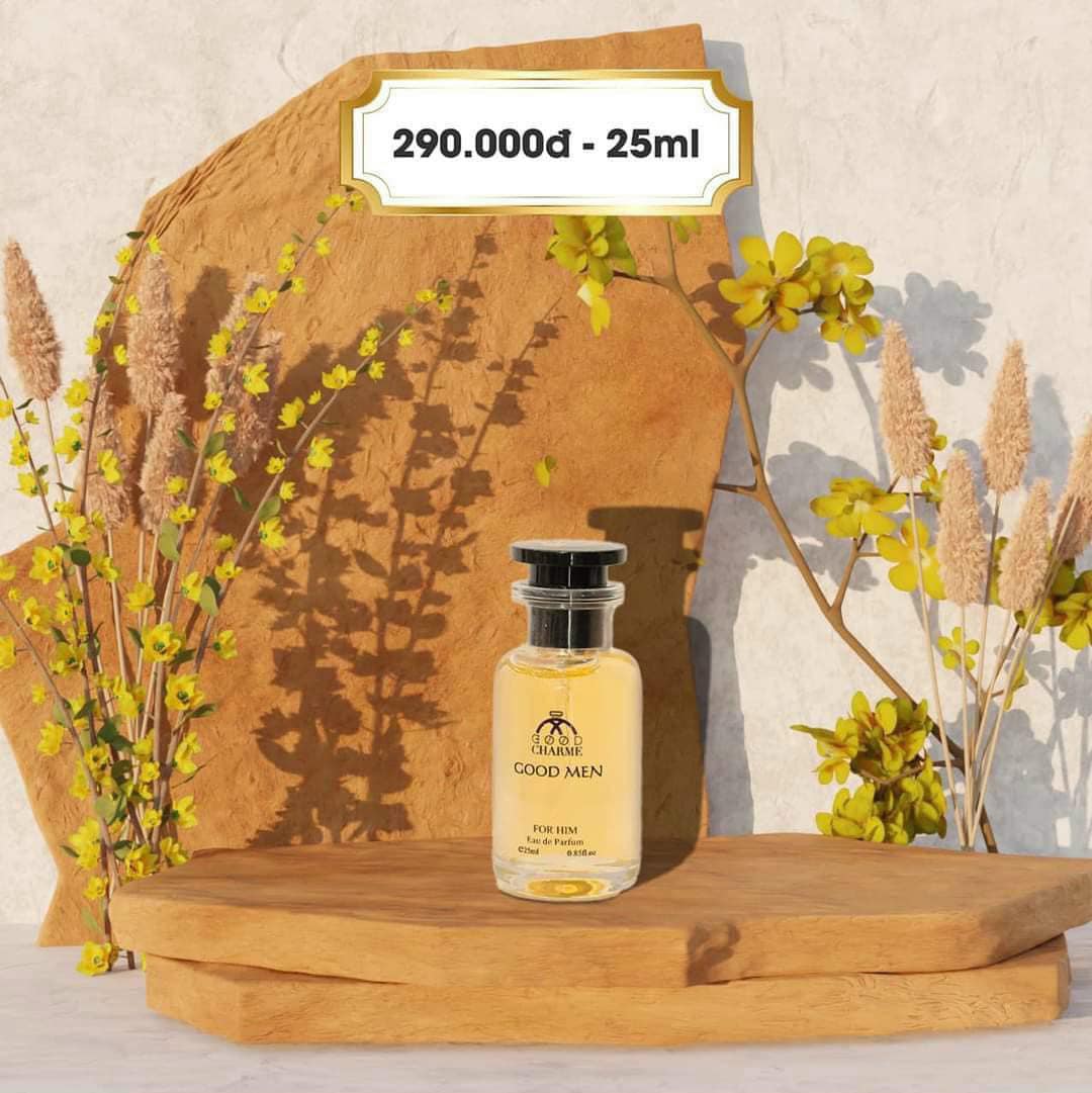 Nước Hoa Good Charme Good Men Vàng 25ml Mùi Nam