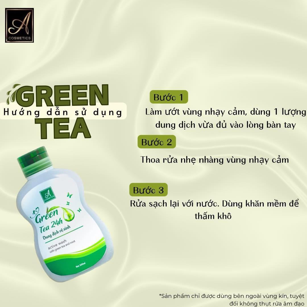 Dung Dịch Vệ Sinh Green Tea 24