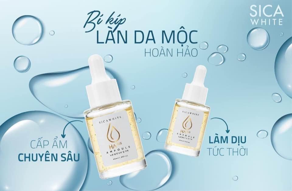 Serum Ampoule HA Plus Sica White