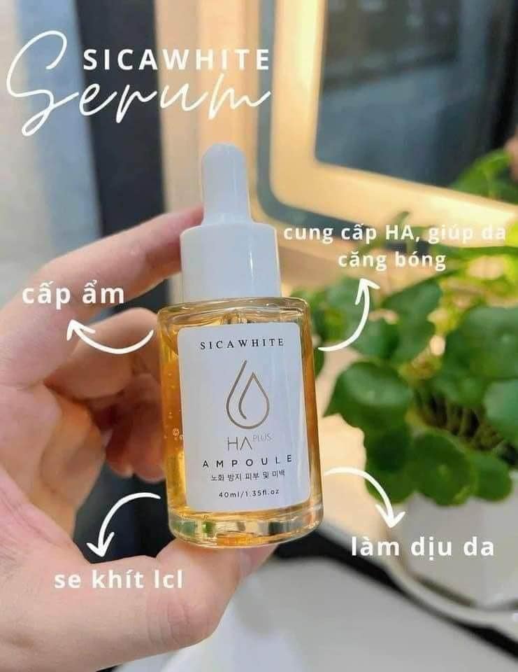 Serum Ampoule HA Plus Sica White