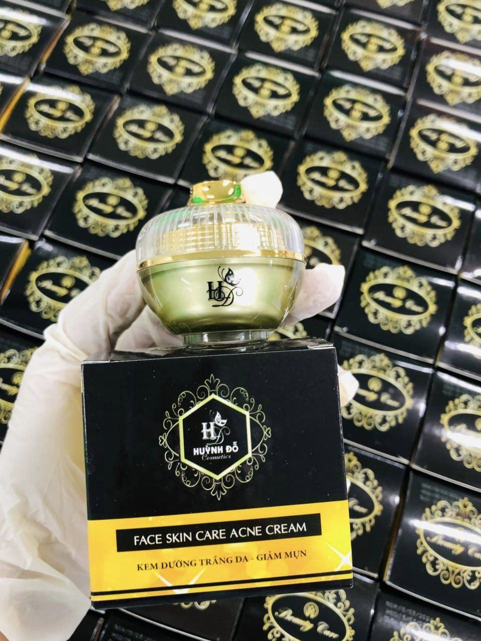 Kem Face Chuyên Mụn Trắng Da Huỳnh Đỗ